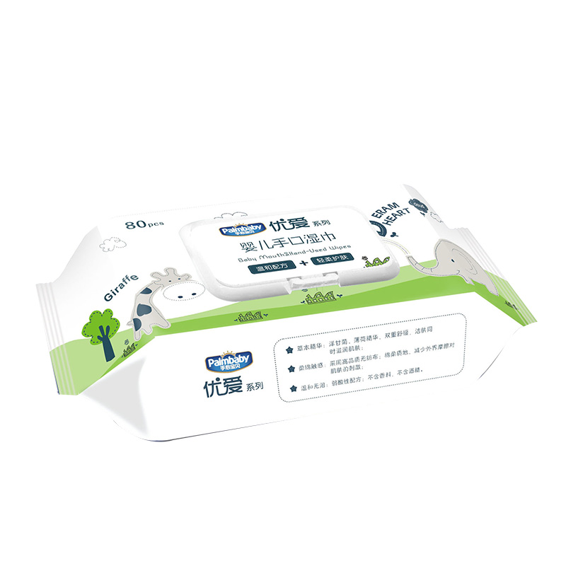 Bamboo Wet Wipes Manufacturer OEM Environmentally Friendly Baby Body Wet Wipes