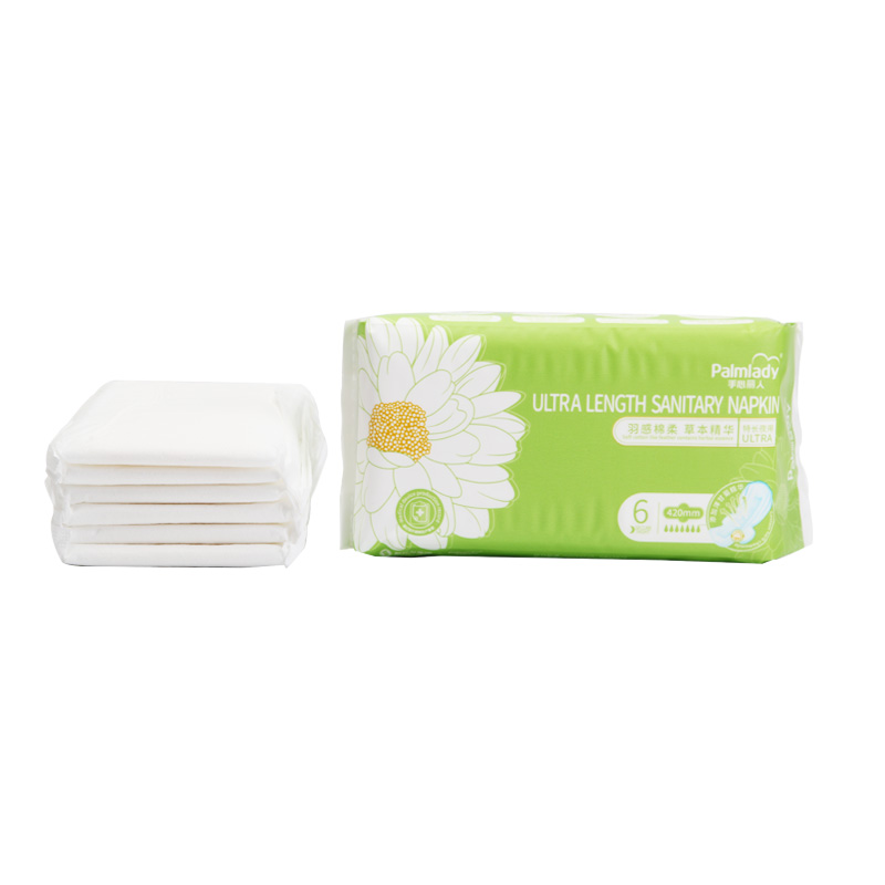 Palmlady sanitary pads manufacturers with ADL Anion Bamboo Charcoal