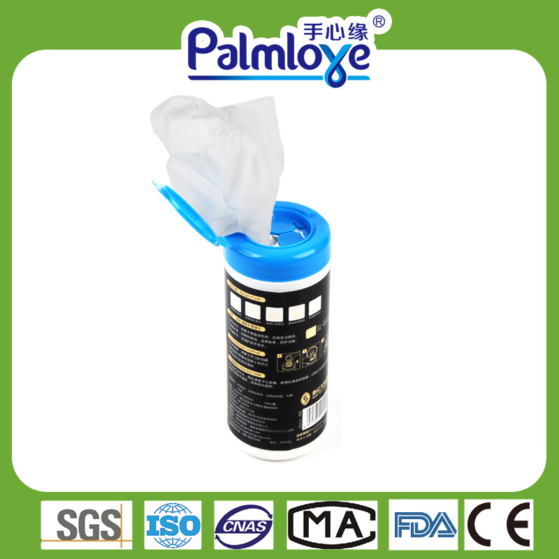 Wet Wipe Manufacturer Leather Care Clean Wipes Nonwoven Barrel