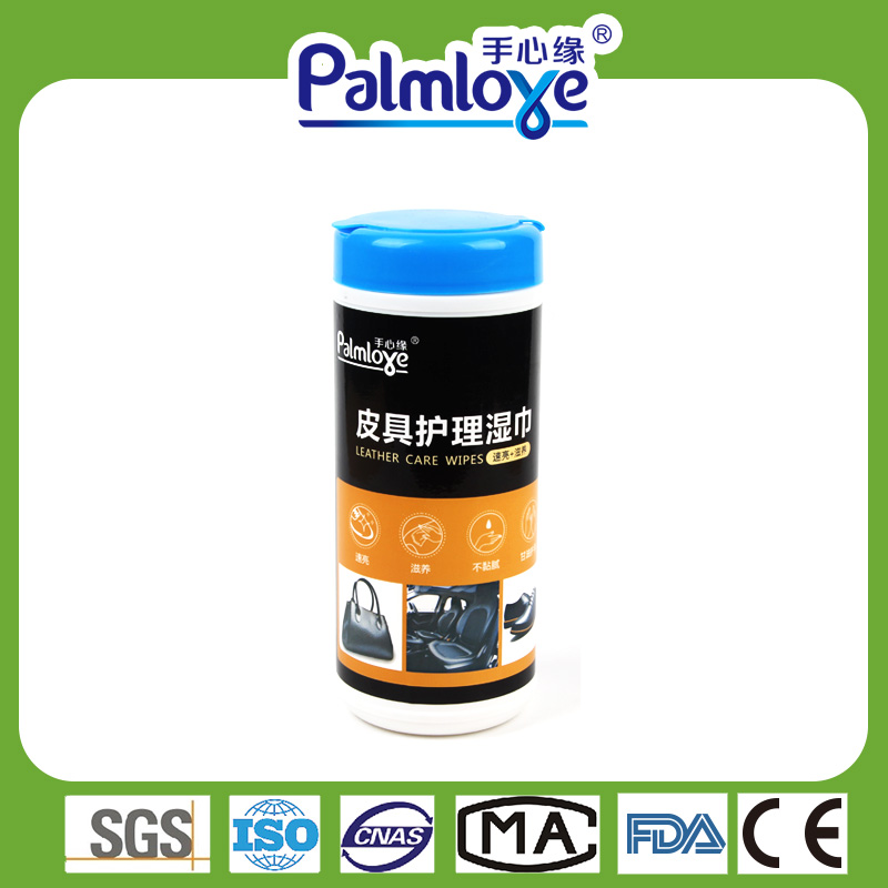 Wet Wipe Manufacturer Leather Care Clean Wipes Nonwoven Barrel - OEM Wipes manufacturer