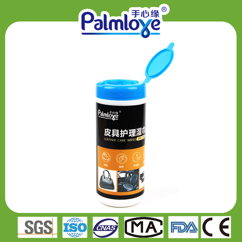 China Wet Wipes Manufacturer Leather Care Clean Wipes Nonwoven