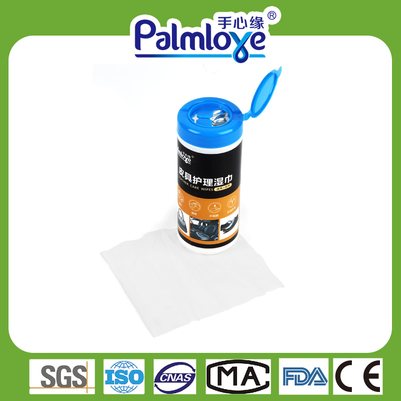 China Wet Wipes Manufacturer Leather Care Clean Wipes Nonwoven