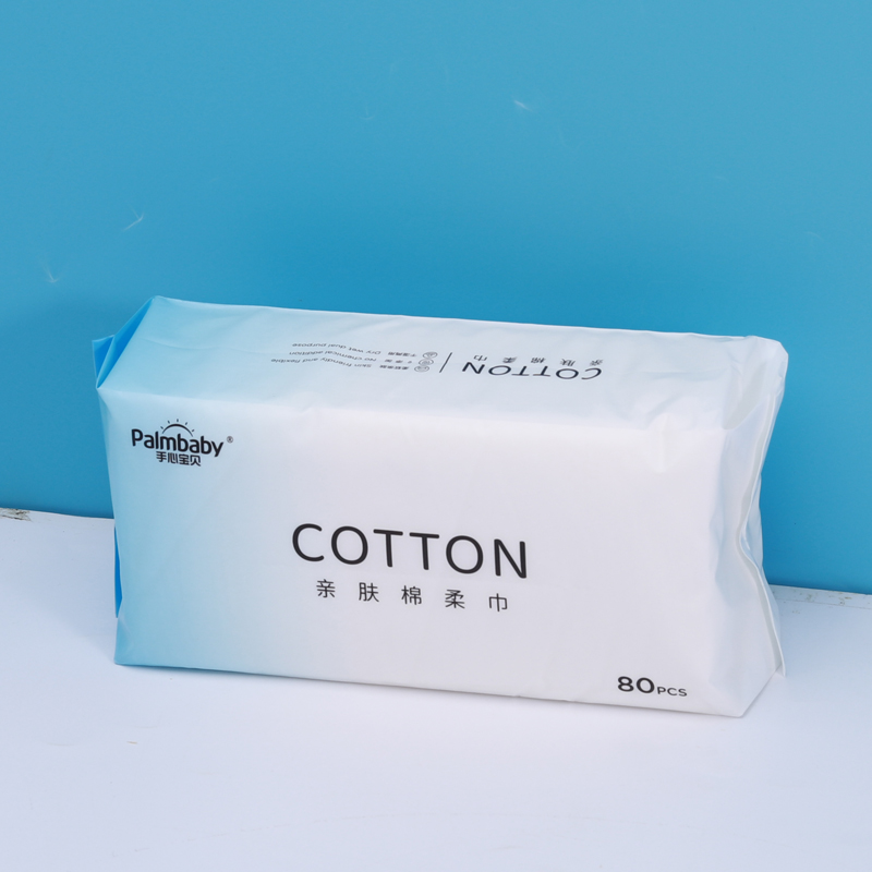 Ulta soft skin friendly dry wipes baby cotton towel - OEM Dry Tissue